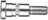 Dorman 610-286 Wheel Lug Stud - Front