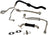 Dorman 667-072 Turbocharger Coolant and Oil Supply / Return Line Kit
