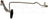 Dorman 667-532 Turbocharger Oil Line - Right Lower