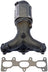 Dorman 673-629 Catalytic Converter with Integrated Exhaust Manifold - Front