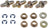 Dorman 703-267 Door Hinge Pin and Bushing Kit - Front or Rear