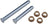Dorman 703-272 Door Hinge Pin and Bushing Kit - Front or Rear