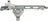 Dorman 740-152 Window Regulator - Rear Left