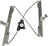 Dorman 740-344 Window Regulator - Front Left