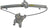 Dorman 740-996 Window Regulator - Front Left