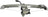 Dorman 741-480 Power Window Motor and Regulator Assembly - Rear Left