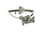 Dorman 741-816 Power Window Motor and Regulator Assembly - Rear Left