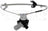Dorman 748-044 Power Window Motor and Regulator Assembly - Rear Left