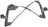 Dorman 749-200 Window Regulator - Front Left