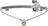 Dorman 752-260 Window Regulator - Rear Left