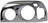 Dorman 889-5212 Headlight Bezel - Right