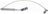 Dorman 924-5118 Hood Restraint Cable - Left