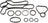 Dorman 926-167 Engine Oil Cooler Seal Kit
