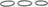 Dorman 926-168 Engine Coolant Pipe O-Ring Kit