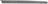 Dorman 926-940 Truck Bed Side Rail Protector - Right