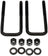 Dorman 929-829 Leaf Spring Axle U-Bolt Kit - Rear