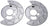 Dorman 947-016 Brake Dust Shield - Rear