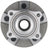 Dorman 951-840 Wheel Bearing and Hub Assembly - Rear