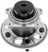 Dorman 951-934 Wheel Bearing and Hub Assembly - Rear