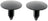 Dorman 963-132D Splash Shield Retainer - Front, Left or Right