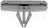 Dorman 963-525BX Fender Molding Retainer - Front