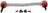 Dorman SL85081RD Suspension Stabilizer Bar Link Kit - Front Left