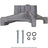 Rotomaster A1382207N Turbocharger Mount