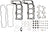 Victor Reinz 02-10433-01 Engine Cylinder Head Gasket Set