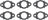 Victor Reinz 11-10632-01 Exhaust Manifold Gasket Set