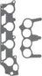 Victor Reinz 11-10758-01 Engine Intake Manifold Gasket Set