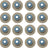 Victor Reinz 12-10045-01 Engine Valve Stem Oil Seal Set