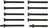 Victor Reinz 14-10037-01 Engine Cylinder Head Bolt Set