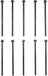 Victor Reinz 14-10082-01 Engine Cylinder Head Bolt Set