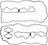 Victor Reinz 15-10180-01 Engine Valve Cover Gasket Set