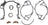 Victor Reinz 15-10257-01 Engine Timing Cover Gasket Set