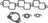 Victor Reinz 15-10289-01 Fuel Injection Plenum Gasket Set