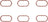 Victor Reinz 15-10301-01 Fuel Injection Plenum Gasket Set - Upper