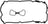 Victor Reinz 15-53681-01 Engine Valve Cover Gasket Set - Left