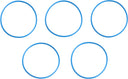 Victor Reinz 18-10072-01 Spark Plug Tube Seal Set - Valve Cover