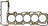 Victor Reinz 61-37050-00 Engine Cylinder Head Gasket