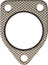Victor Reinz 71-14373-00 Exhaust Pipe Flange Gasket - Rear