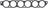 Victor Reinz 71-15378-00 Fuel Injection Plenum Gasket