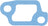 Victor Reinz 71-15555-00 Engine Coolant Outlet Gasket - Rear
