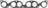 Victor Reinz 71-31411-00 Engine Intake Manifold Gasket - Upper