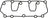 Victor Reinz 71-33401-00 Engine Valve Cover Gasket - Exhaust
