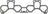Victor Reinz 71-53416-00 Engine Intake Manifold Gasket - Lower