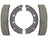 Raybestos 852PG Parking Brake Shoe - Rear
