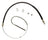 Raybestos BC92706 Parking Brake Cable - Front