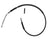 Raybestos BC93868 Parking Brake Cable - Rear
