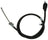 Raybestos BC96782 Parking Brake Cable - Rear Left